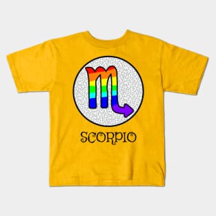 ZODIAC PRIDE SCORPIO Kids T-Shirt